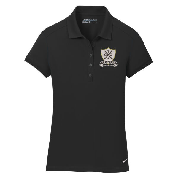 Trumann Country Club - Ladies Dri FIT Solid Icon Pique Modern Fit Polo Thumbnail